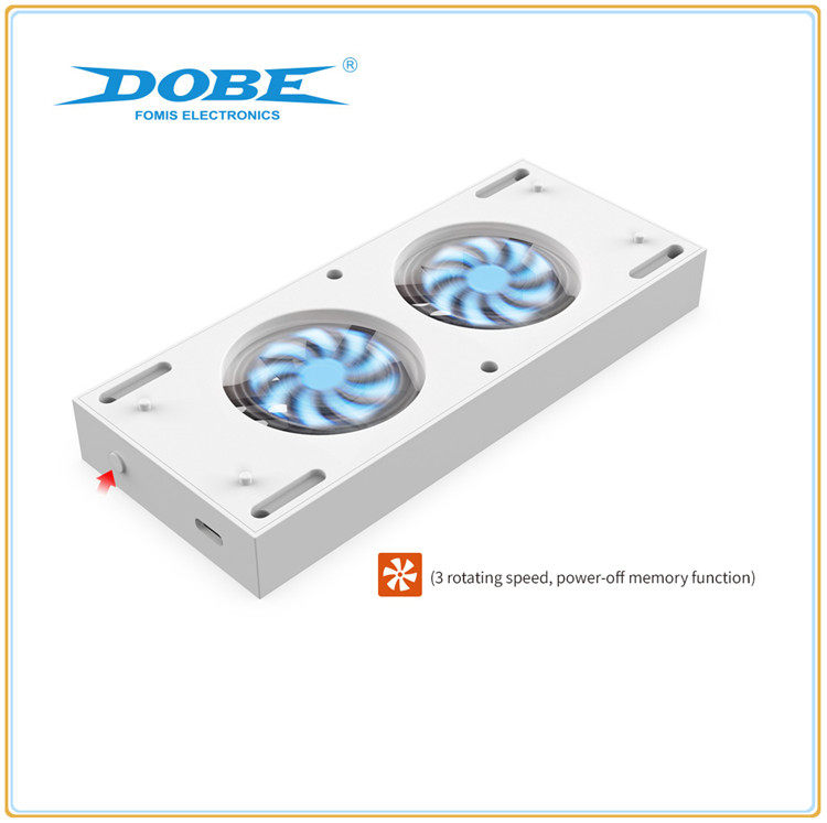 DOBE  XBOX 시리즈 S 버전 다중 속도 냉각 온도 조절 팬 브래킷 XSS 기본 브래킷 라디에이터