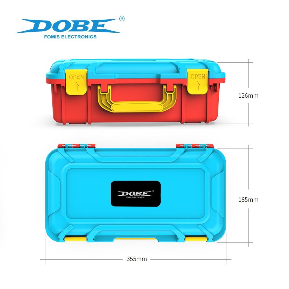 DOBE GENUINE SWITCH HOST STORAGE BOX NS PROTECTION BAG PRO HANDLE STORAGE BAG HARD SHELL OLED STORAGE BOX