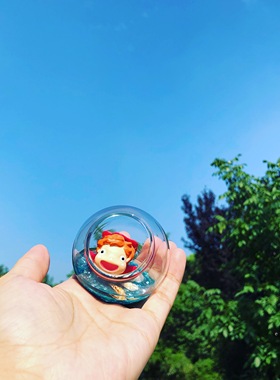 悬崖上的飞翔小鱼公主妞妞车饰