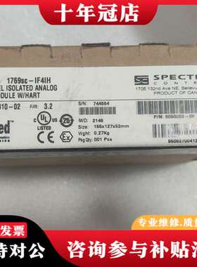 议价1769sc-IF4IH，SPECTRUM频谱4通道隔离模拟可维修