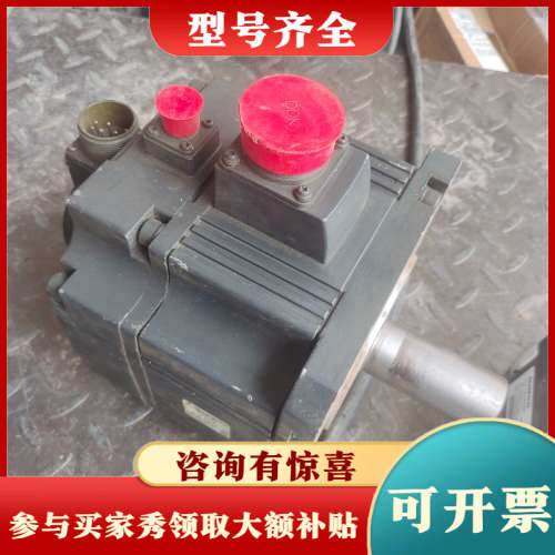 议价三菱伺服电机 HC-SFS121B，三相交流电机，输入功率3议价