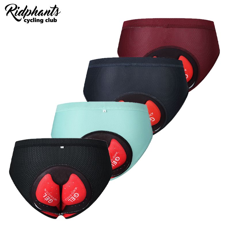 Ridphants男款登山车骑行内裤3D矽胶垫透气弹力户外运动单车裤