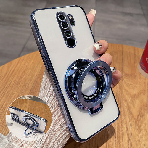 红米note8pro硅胶透明电镀手机壳