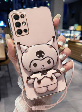 适用华为荣耀30S手机壳honor30s保护硅胶套5G全包防摔CDY一AN90软壳CDYAN可爱卡通3os女外壳带镜子支架新款高