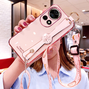 适用华为nova12ultra手机壳nove12pro腕带novo12u保护硅胶套ADA一AL00U斜挎挂绳por全包防摔nava软壳nowa女ui