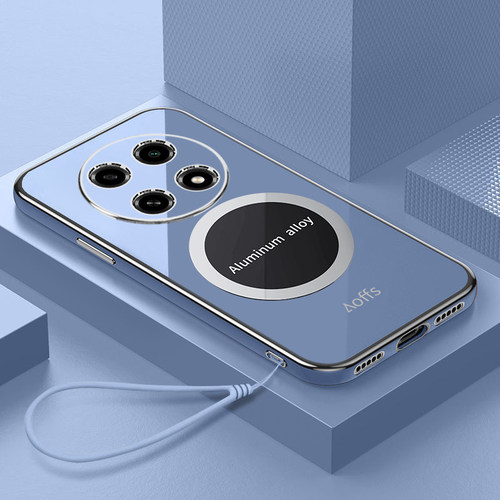 oppoA2pro硅胶简约手机壳磁吸