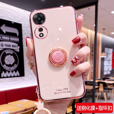 oppoa1x硅胶钟表指环手机壳