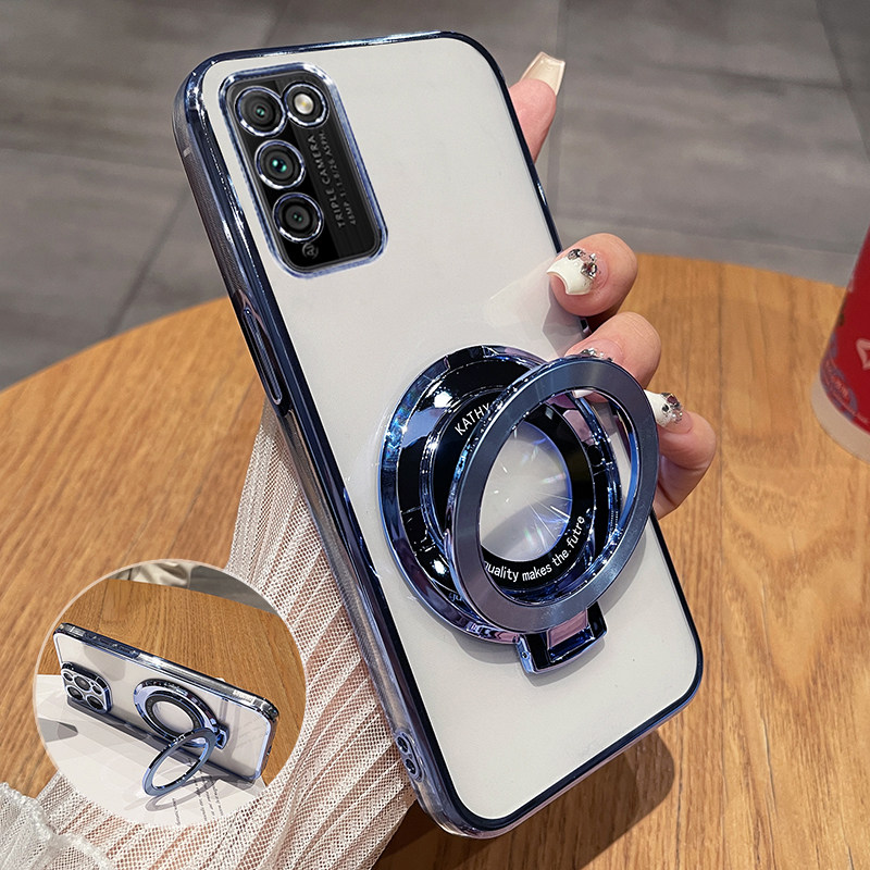 荣耀30青春版硅胶透明电镀手机壳