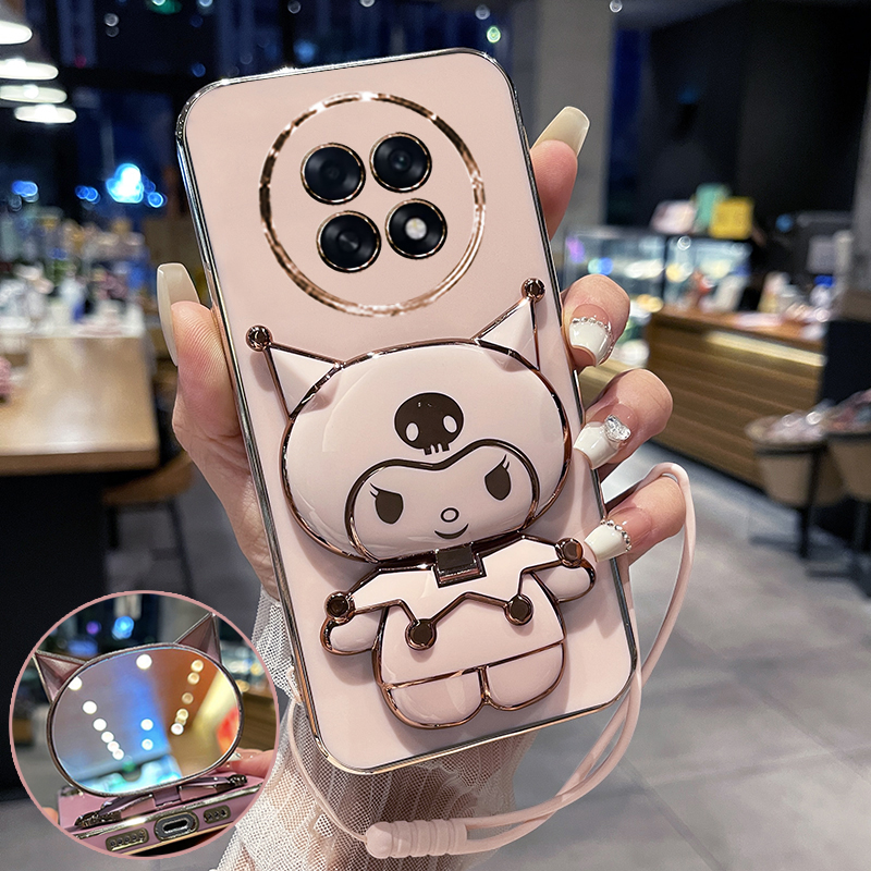 库洛米支架◆补妆镜子◆孔位精准◆裸机手感