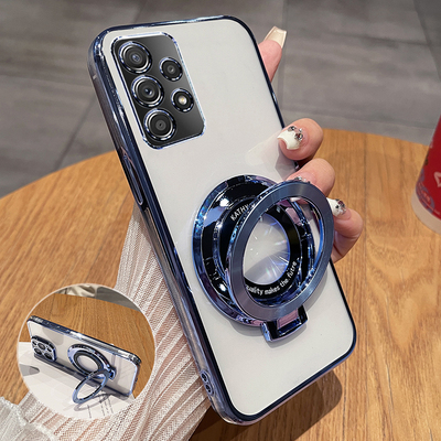 三星A53硅胶透明电镀手机壳