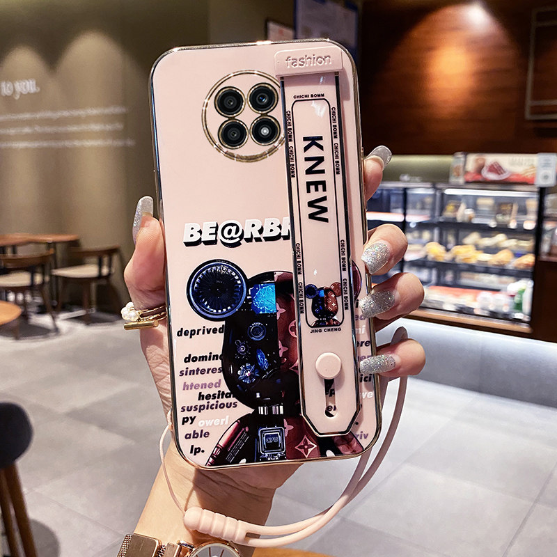 华为荣耀x20手机壳ntn一an20腕带保护硅胶套5g镜头全包防摔honor直边