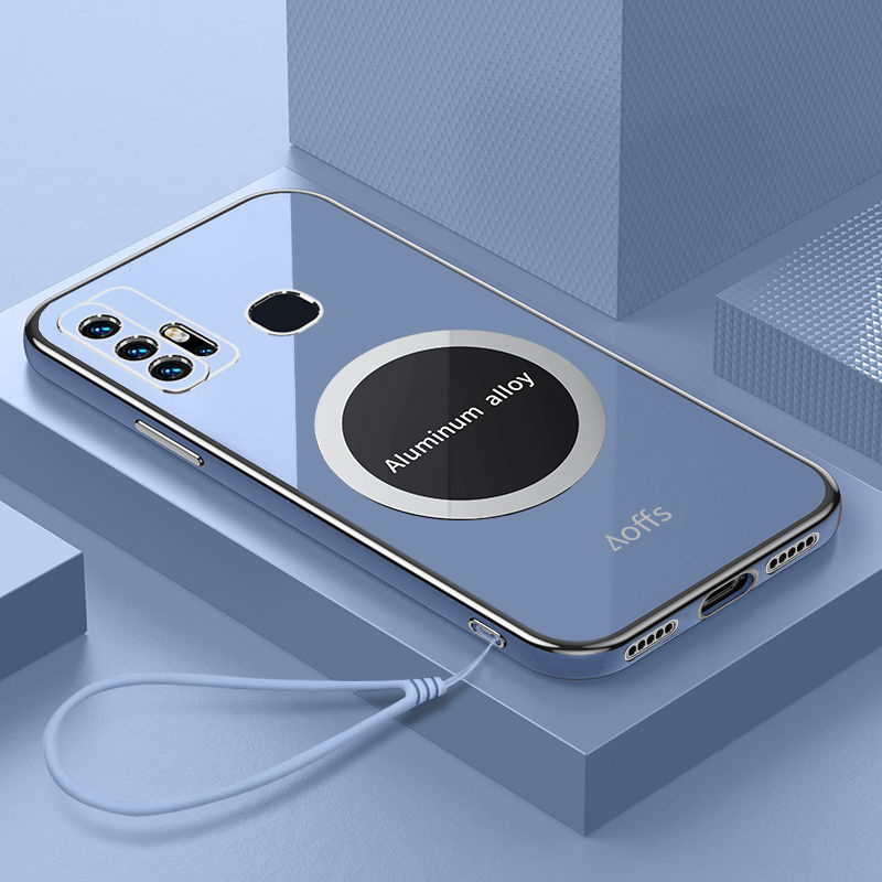 vivoz6硅胶简约手机壳磁吸