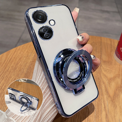 oppoK11x硅胶透明电镀手机壳