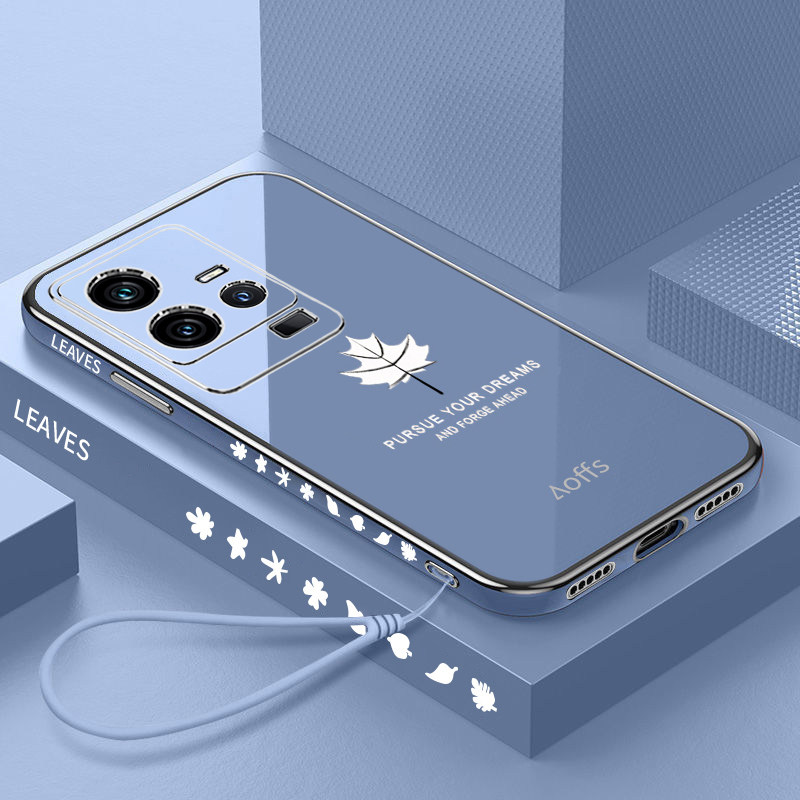 iqoo11硅胶创意手机壳枫叶