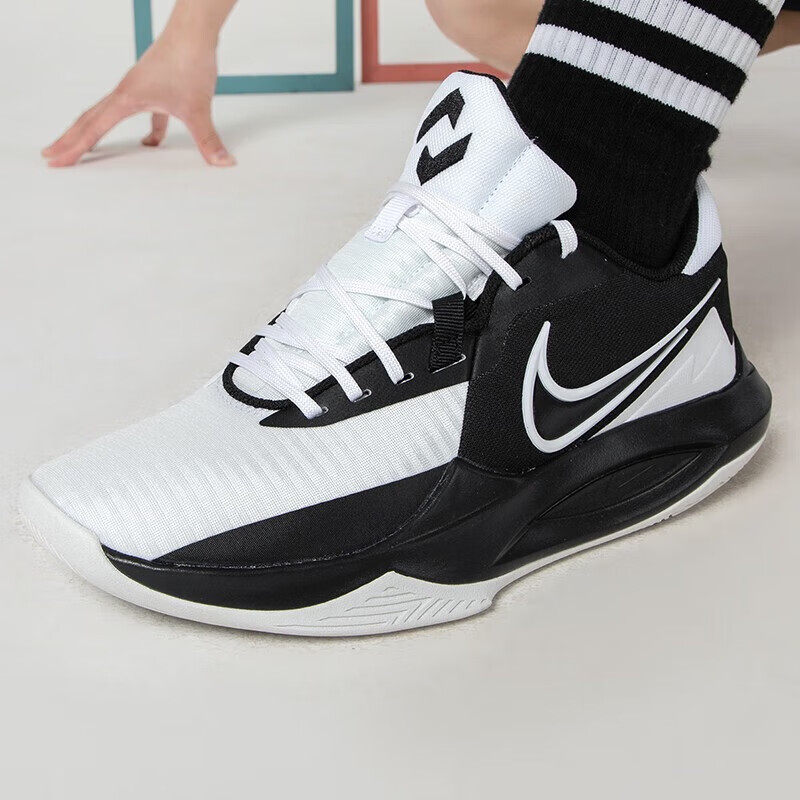 耐克男鞋篮球鞋PRECISION VI休闲防滑轻便秋季运动鞋男DD9535-007