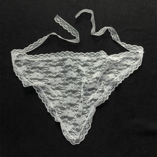 法式 蕾丝花边三角巾女白色小碎花头巾发饰系带披肩叠穿挂饰配饰潮