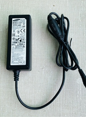 原装三星14V1.072/1.07A液晶电脑显示器电源适配器供电器送电源线
