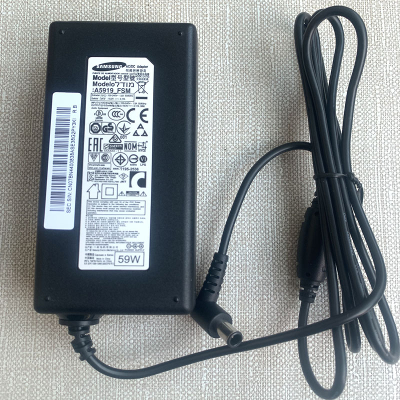 原装正品三星19V 3.17 3.10液晶电脑显示器开关电源适配器供电源