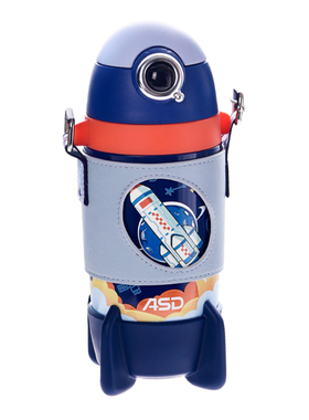 爱仕达太空儿童保温杯RWS42B9Q-B保温杯内316L 外304不锈钢420ml