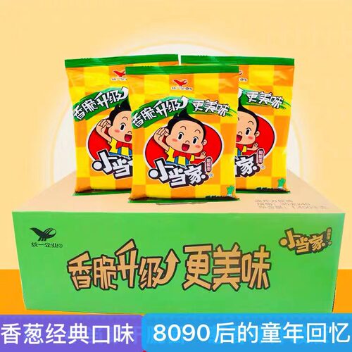 统一小当家香葱干脆面35g