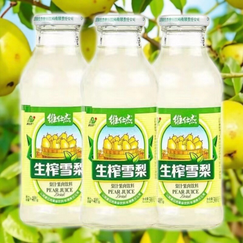 维士杰生榨雪梨300ml梨汁