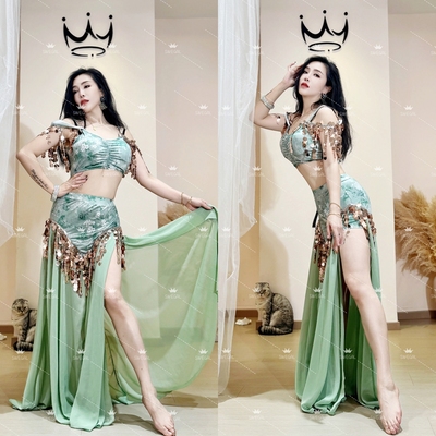 SWEGAL肚皮舞表演亮片套装