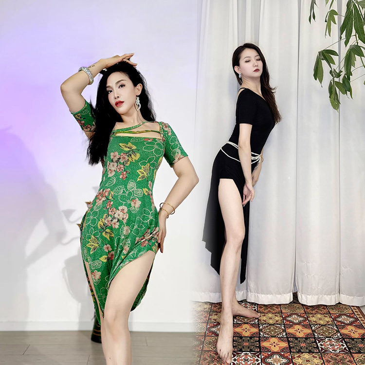 swegal肚皮舞东方舞练功服写真