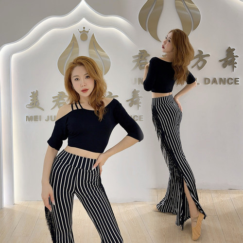 肚皮舞练功服莫代尔柔软吸汗显瘦