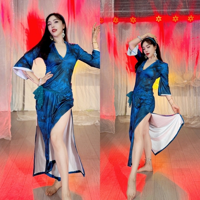 swegal肚皮舞练功服袍子