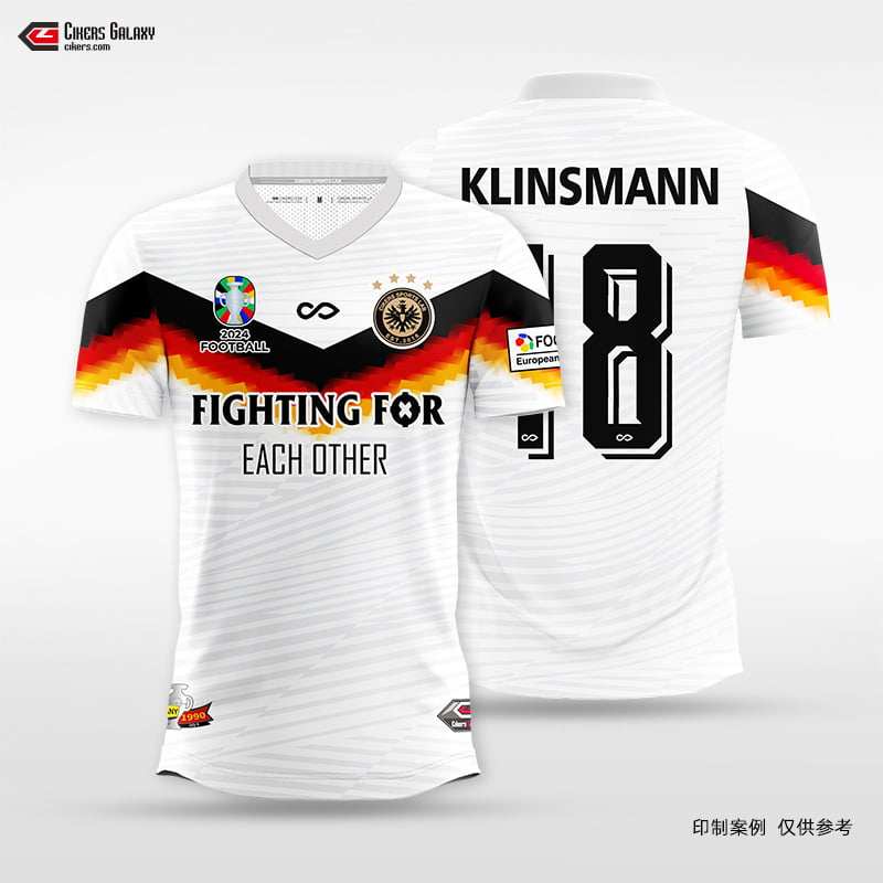 赛客cikers足球服定制短袖比赛服GW2024欧洲杯经典复刻训练队服