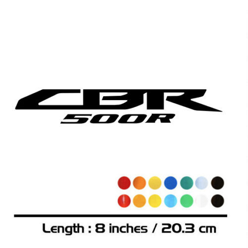 适用于 本田 CBR500R 改装车贴 500R标志贴 反光贴花 3M贴纸