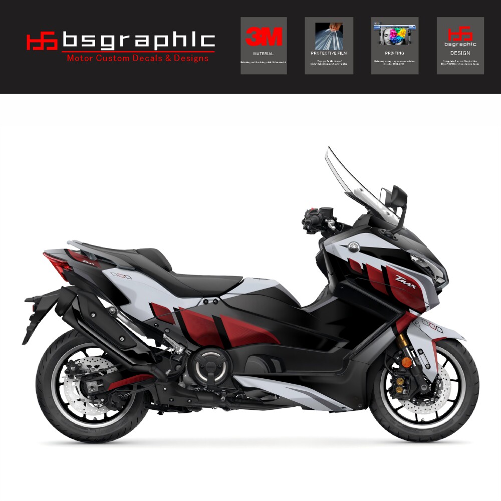 适用于 TMAX560 tmax 25-26年 改装车身贴 全车车身保护贴 车拉花