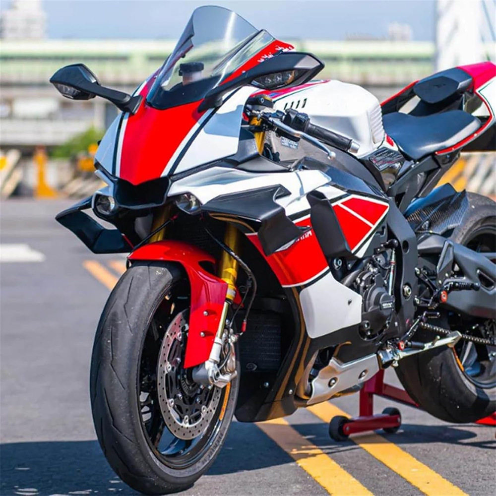 适用于 YAMAHA YZF-R1/R1M 15-23年 改装定风翼 侧板导流罩侧风翼