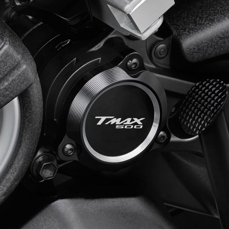 YAMAHA TMAX530 tmax560 500改装边盖前传动装饰盖齿轮盖-封面