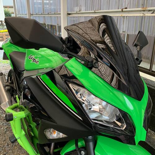 适用于 川崎 VERSYS 650 异兽 18-24年 改装前挡风 导流罩 挡风镜