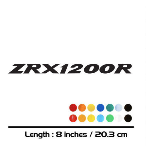 适用于 Kawasaki 川崎 ZRX1200R 改装标志贴纸 油箱侧贴 车身logo