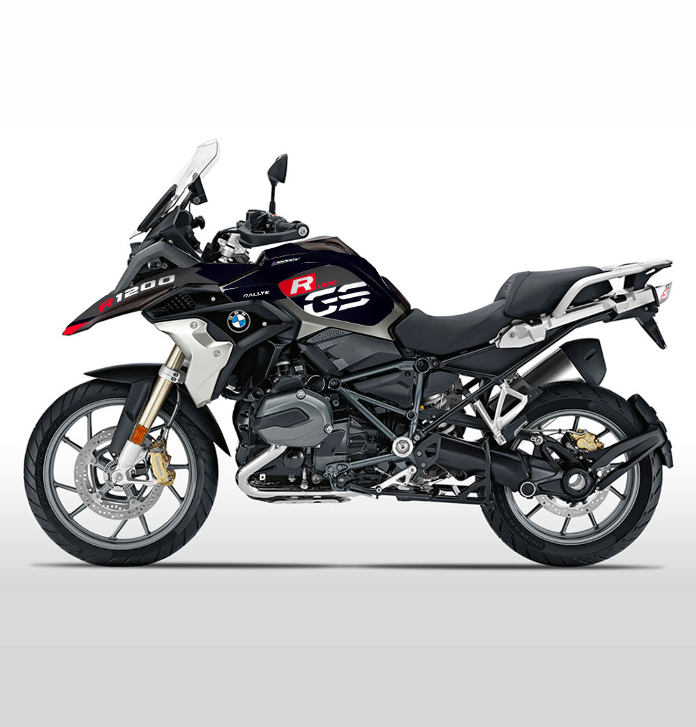 适用于 BMW R1200GS 2017 2018 改装油箱贴 车头板贴花贴纸 贴膜