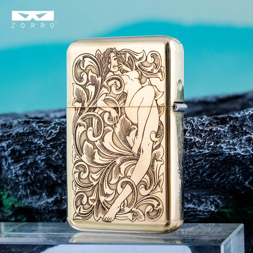 控价款/佐罗/Z790-003A/790原铜财色双收打火机