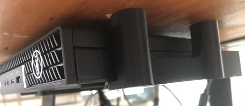 戴尔dell迷你主机桌底收纳支架7040M微型mini小机箱4K酷睿挂架