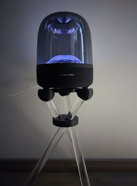 适用于哈曼卡顿琉璃2/3/4/5代支架透明款aura studio3代2代立架