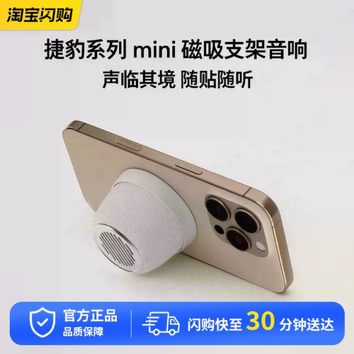 COMMA珂玛磁吸无线蓝牙音响便携音箱迷你户外支架防水生日礼物