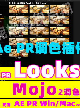 调色插件套装 Magic Bullet Suite （Win/Mac）mojo looks 汉化版