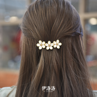 小号花朵弹簧夹顶夹发夹