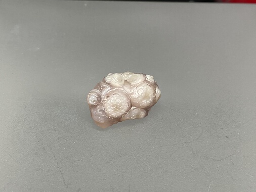 紫色鱼籽筋脉静脉石奇石阿拉善收藏天然尺寸16*11*10mm