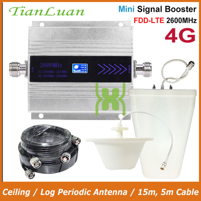 FDD LTE 4G mobile network booster 2600mhz cell phone booster