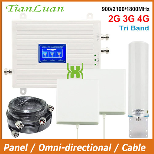 Mobile network booster  lte 5g 900 1800 2100mhz 信號器