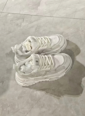 素拼男装2025秋季新款休闲鞋做旧脏脏鞋复古SPCSS523255AM