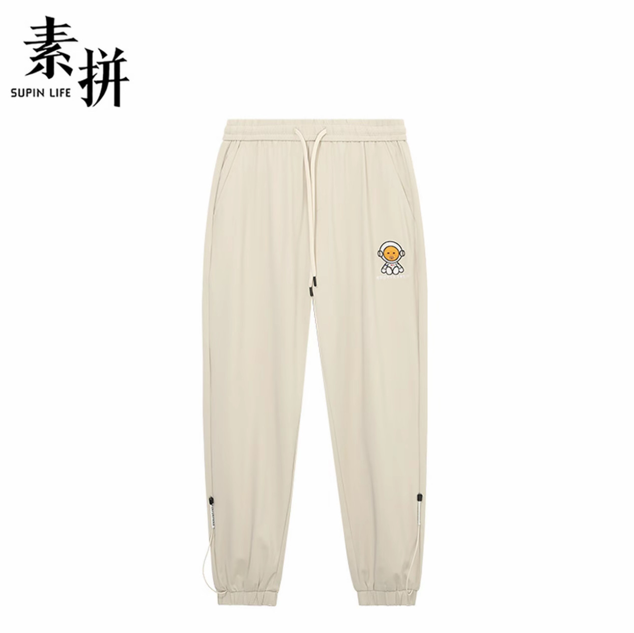 素拼男装D夏季新款休闲裤铅笔裤卡通聚酯纤维束脚SPBXK323219BM