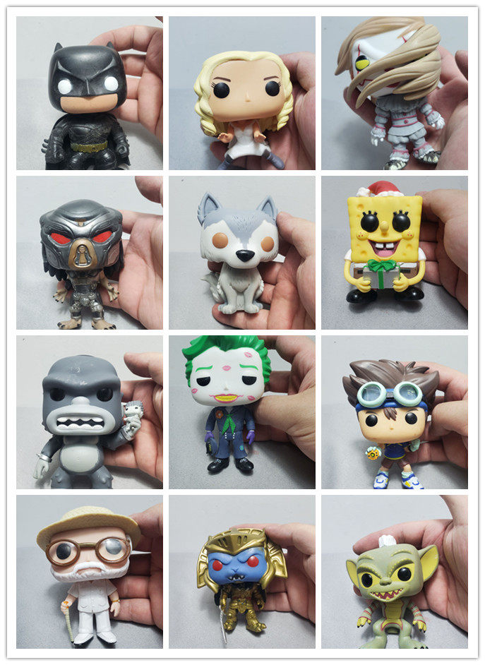正版玩具散货 funko pop 哈利波特 小丑蝙蝠侠恐龙宠物猫手办摆件