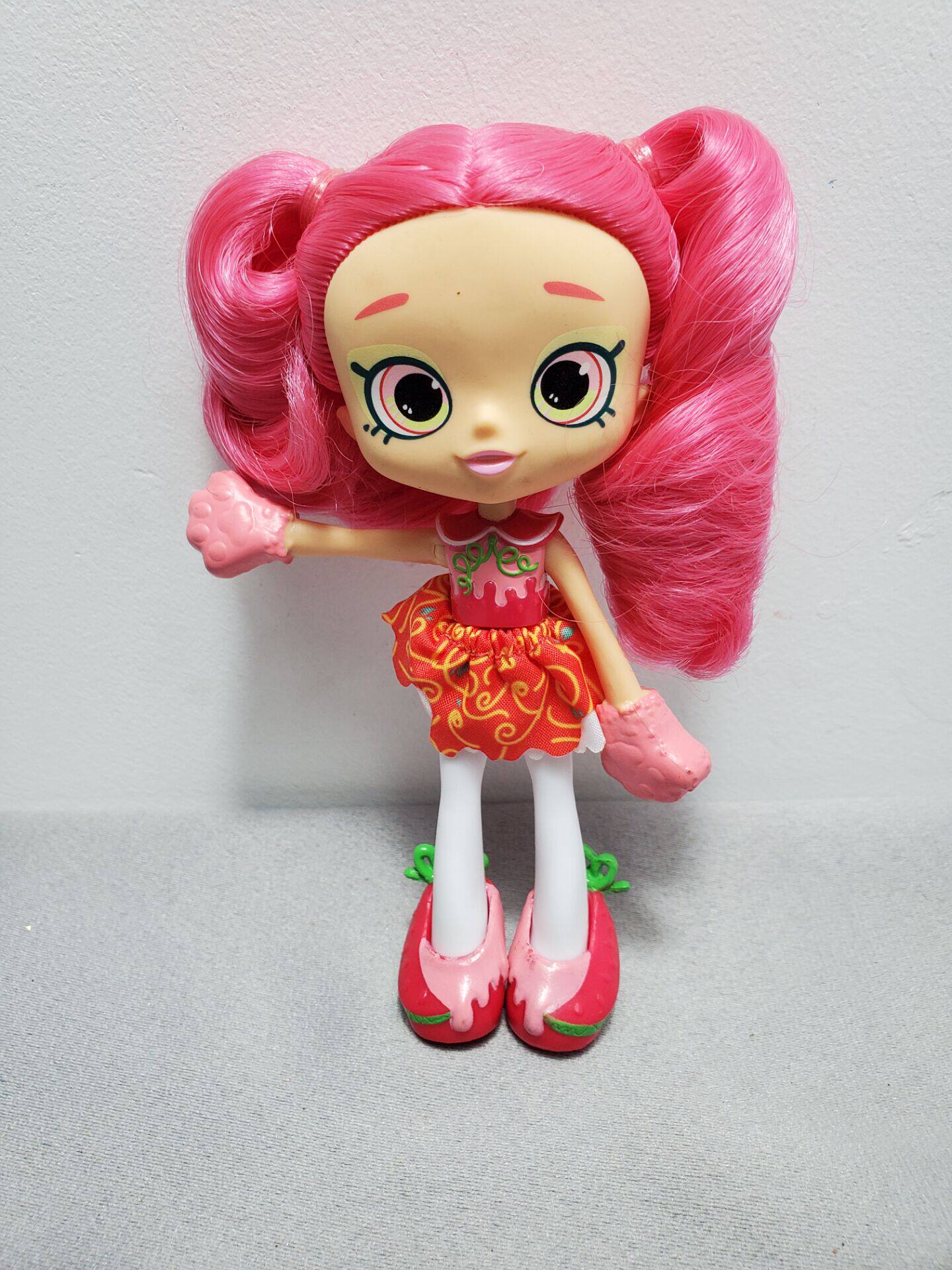 购物精灵水果人玩具 动漫公仔 娃娃过家家 可动人偶 女孩新年礼物